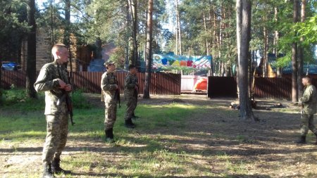 Навчально-польові збори: третій день
