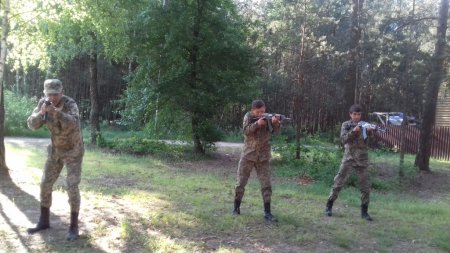 Навчально-польові збори: третій день