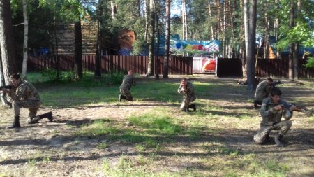 Навчально-польові збори: третій день