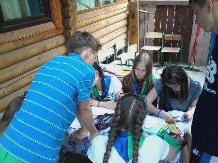 ДРУГИЙ ДЕНЬ РОБОТИ НАМЕТОВОГО ТАБОРУ "ПОЛІГЛОТ" ДЛЯ УЧНІВ 5-8 КЛАСІВ