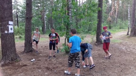 Другий день пластового табору «Пірати у Воронках»