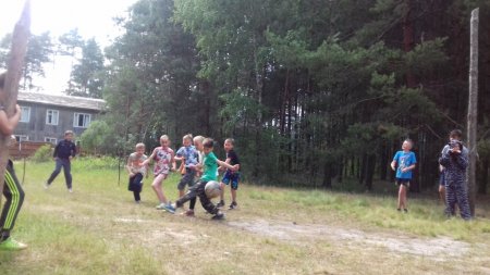 Третій день пластового табору  «День спорту з піратами»