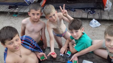 Третій день пластового табору  «День спорту з піратами»