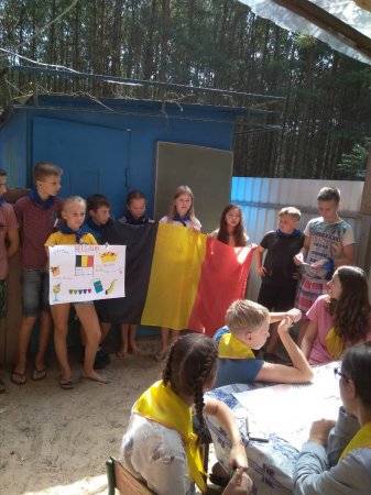 П'ЯТИЙ ДЕНЬ РОБОТИ НАМЕТОВОГО ТАБОРУ "ПОЛІГЛОТ" ДЛЯ УЧНІВ 5-9 КЛАСІВ