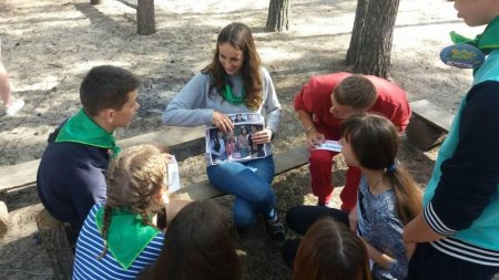 ТРЕТІЙ ДЕНЬ РОБОТИ НАМЕТОВОГО ТАБОРУ "ПОЛІГЛОТ" ДЛЯ УЧНІВ 10-11 КЛАСІВ