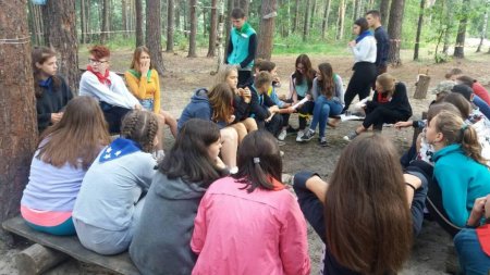 ТРЕТІЙ ДЕНЬ РОБОТИ НАМЕТОВОГО ТАБОРУ "ПОЛІГЛОТ" ДЛЯ УЧНІВ 10-11 КЛАСІВ