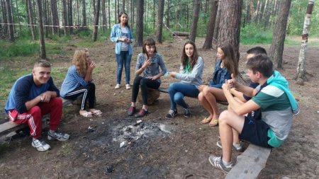 ЧЕТВЕРТИЙ ДЕНЬ РОБОТИ НАМЕТОВОГО ТАБОРУ "ПОЛІГЛОТ" ДЛЯ УЧНІВ 10-11 КЛАСІВ 