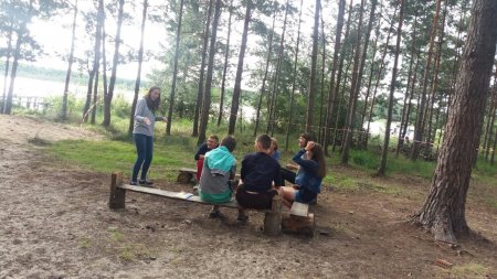 ЧЕТВЕРТИЙ ДЕНЬ РОБОТИ НАМЕТОВОГО ТАБОРУ "ПОЛІГЛОТ" ДЛЯ УЧНІВ 10-11 КЛАСІВ 