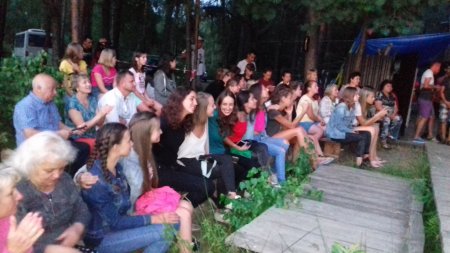 Закриття  наметового табору