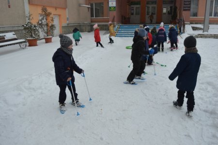 Зимова фізкультура для першокласників НУШ