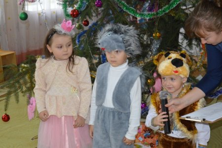 28 грудня у дошкільних групах «Вулик» відбулися новорічні ранки 
