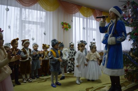 28 грудня у дошкільних групах «Вулик» відбулися новорічні ранки 