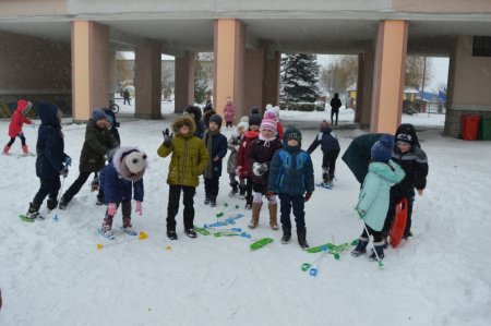 Починаючі лижники