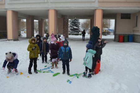 Починаючі лижники