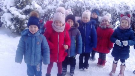 Проведення зимових прогулянок у дошкільних групах "Вулик"