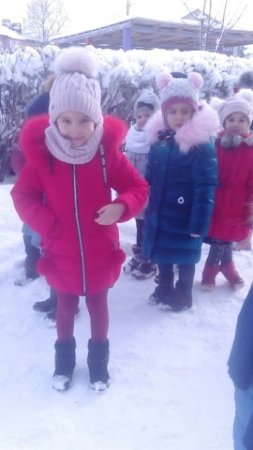Проведення зимових прогулянок у дошкільних групах "Вулик"