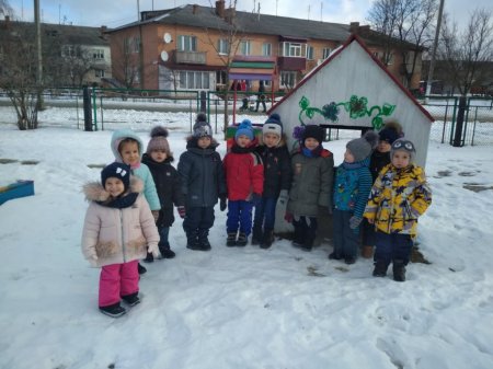 Проведення зимових прогулянок у дошкільних групах "Вулик"