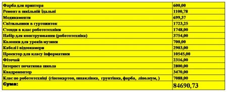 Звіт благодійного фонду "Діти полісся" за січень 2019 року