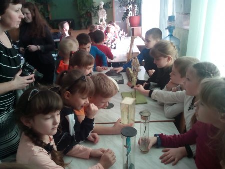 У кабінеті біології