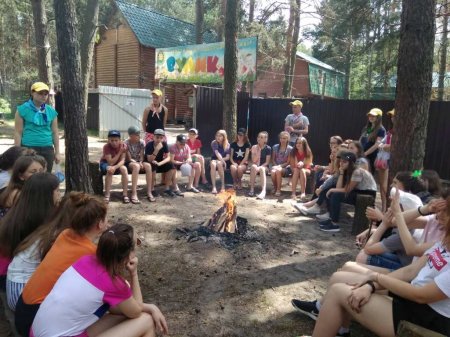 ПЕРШИЙ ДЕНЬ РОБОТИ НАМЕТОВОГО ТАБОРУ "ПОЛІГЛОТ" ДЛЯ УЧНІВ 7-8 КЛАСІВ