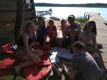 ДРУГИЙ ДЕНЬ РОБОТИ НАМЕТОВОГО ТАБОРУ "ПОЛІГЛОТ" ДЛЯ УЧНІВ 7-8 КЛАСІВ