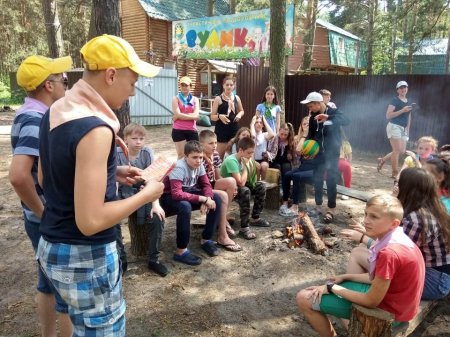 ТРЕТІЙ ДЕНЬ РОБОТИ НАМЕТОВОГО ТАБОРУ "ПОЛІГЛОТ" ДЛЯ УЧНІВ 7-8 КЛАСІВ