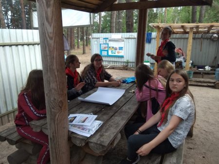 ЧЕТВЕРТИЙ ДЕНЬ РОБОТИ НАМЕТОВОГО ТАБОРУ "ПОЛІГЛОТ" ДЛЯ УЧНІВ 7-8 КЛАСІВ