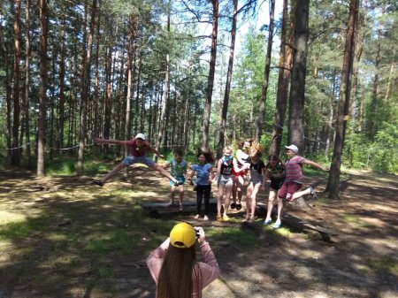 ЧЕТВЕРТИЙ ДЕНЬ РОБОТИ НАМЕТОВОГО ТАБОРУ "ПОЛІГЛОТ" ДЛЯ УЧНІВ 7-8 КЛАСІВ