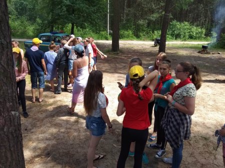 ЧЕТВЕРТИЙ ДЕНЬ РОБОТИ НАМЕТОВОГО ТАБОРУ "ПОЛІГЛОТ" ДЛЯ УЧНІВ 7-8 КЛАСІВ