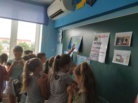 Другий день роботи пришкільного англомовного табору GoCamp