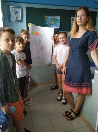 Другий день роботи пришкільного англомовного табору GoCamp