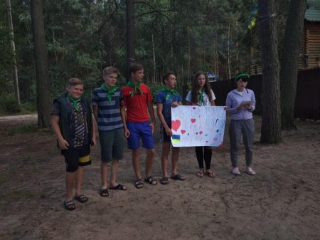ШОСТИЙ ДЕНЬ РОБОТИ НАМЕТОВОГО ТАБОРУ "ПОЛІГЛОТ"