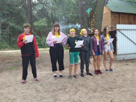 ШОСТИЙ ДЕНЬ РОБОТИ НАМЕТОВОГО ТАБОРУ "ПОЛІГЛОТ"