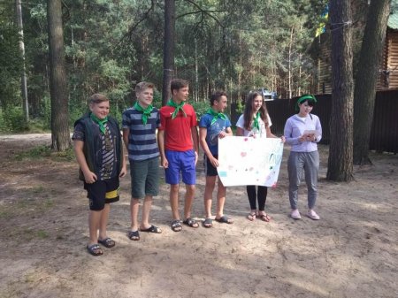 ШОСТИЙ ДЕНЬ РОБОТИ НАМЕТОВОГО ТАБОРУ "ПОЛІГЛОТ"