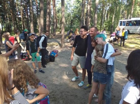 СЬОМИЙ ДЕНЬ РОБОТИ НАМЕТОВОГО ТАБОРУ "ПОЛІГЛОТ"