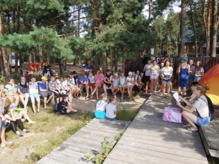 Дев'ятий ДЕНЬ РОБОТИ НАМЕТОВОГО ТАБОРУ "ПОЛІГЛОТ"