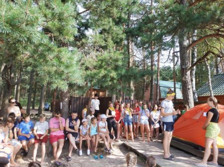 Дев'ятий ДЕНЬ РОБОТИ НАМЕТОВОГО ТАБОРУ "ПОЛІГЛОТ"