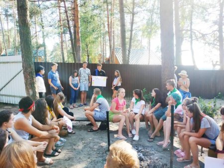 Десятий ДЕНЬ РОБОТИ НАМЕТОВОГО ТАБОРУ "ПОЛІГЛОТ"
