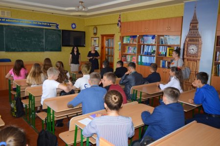 Зустріч з волонтеркою