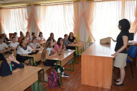 Зустріч з волонтеркою