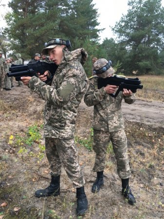Всеукраїнська військово-патріотична  гра "Вояцький дух"