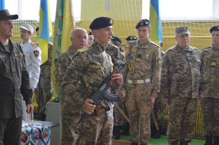 Посвята в учні військово-спортивного профілю