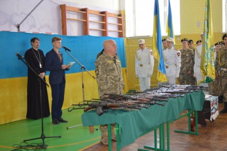 Посвята в учні військово-спортивного профілю