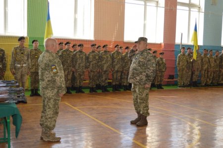 Посвята в учні військово-спортивного профілю
