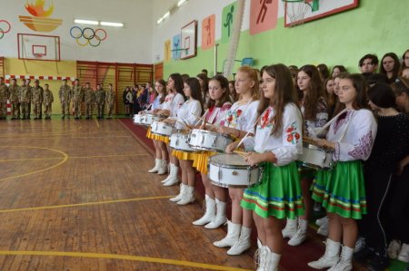 Посвята в учні військово-спортивного профілю
