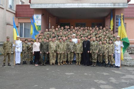 Посвята в учні військово-спортивного профілю