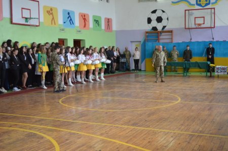 Посвята в учні військово-спортивного профілю