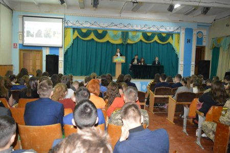 Зустріч з представниками на голову уряду учнівського самоврядування