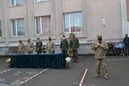 Посвята в учні військово-спортивного профілю