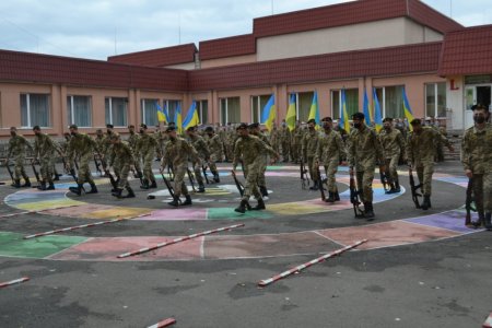 Посвята в учні військово-спортивного профілю